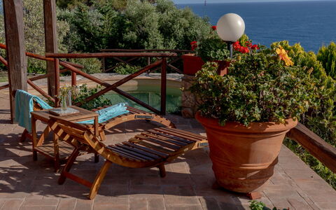 Villa Argentina: Møbel, Hav, Blomsterkrukke, Coastal Og Oceaniske Landskabsformer, Udendørs Møbler, Ocean, Kyst, Udendørs Bord, Stol, Stueplante