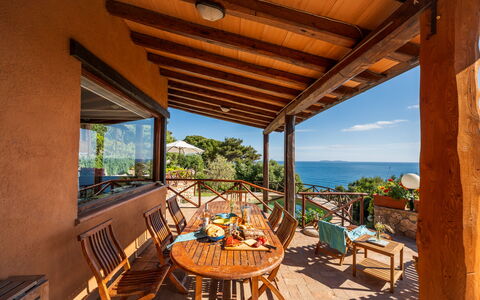 Villa Argentina: Træ, Udvej, Eco Hotel, Udendørs Møbler, Skygge, Hav, Kyst, Stol, Altan, Ocean