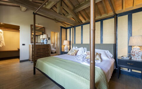 Battisole: Indretning, Møbel, Træ, Gulvbelægning, Etage, Soveværelse, Seng, Loft, Belysning, Hjem