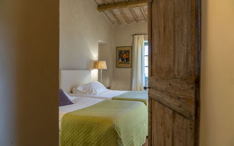 Villa Cotogna: Møbel, Væg, Soveværelse, Indretning, Seng, Sengetøj, Hjem, Sengetøj, Etage, Loft