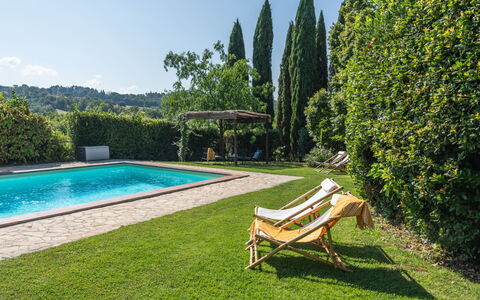 La Piccola Oasi: Blå, Svømmepøl, Have, Udendørs Møbler, Fritid, Udvej, Eco Hotel, Skygge, Landscaping, Hacienda