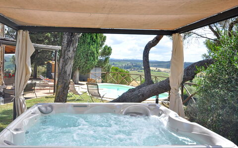 Capanna Al Lago: Svømmepøl, Udvej, Skygge, Udendørs Møbler, Fritid, Eco Hotel, Udendørs Struktur, Jacuzzi, Backyard