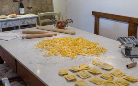 Capanna Al Lago: Ingrediens, Mad, Bordservice, Tilberedning, Serveware, Countertop