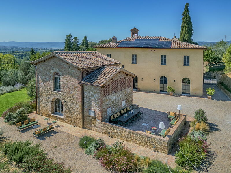 Villa del Mangia, 5Panoramic Pool and Chef Service