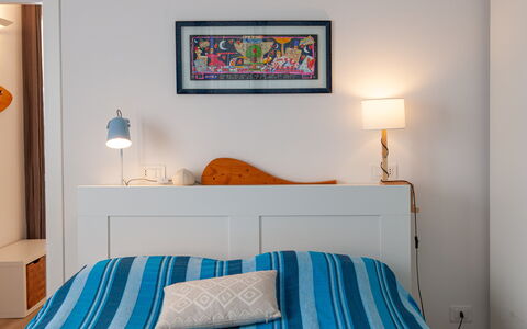 La Casa Dei Mandarini: Møbel, Seng, Indretning, Soveværelse, Sengetøj, Sengetøj, Væg, Etage, Værelse, Træ