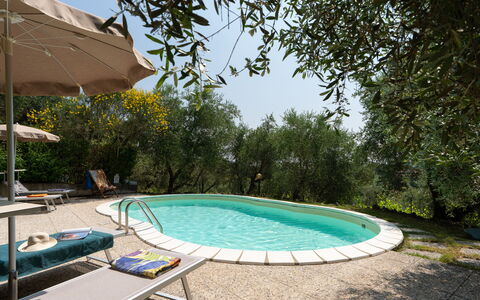 Casa Livia: Svømmepøl, Møbel, Udendørs Møbler, Stol, Udvej, Skygge, Udendørs Bord, Backyard, Køkken & Spisebord, Eco Hotel