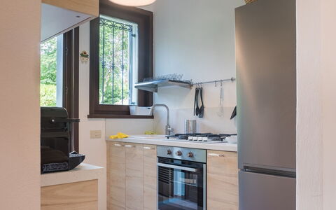 Casa Carla: Køkken Apparat, Køkken, Større Bandage, Countertop, Indretning, Træ, Gulvbelægning, Cabinetry, Husholdningsapparat, Møbel