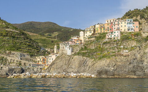 Bonaria Boutique House Ac, Wifi, Cinque Terre: Bjergrige Landskabsformer, Bjerg, Kyst, Bakke, Terræn, Coastal Og Oceaniske Landskabsformer, Hav, Hill Station, Headland, Bjergkæde