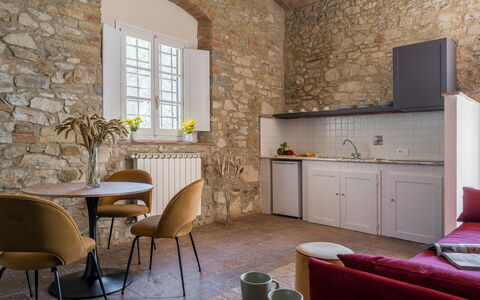 Feriebolig:&nbsp;Relais Badia a Passignano - Appartamento Sauvignon