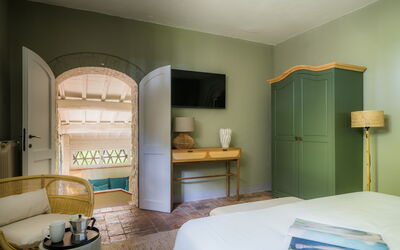 Feriebolig:&nbsp;Relais Badia a Passignano - Appartamento Sangioves