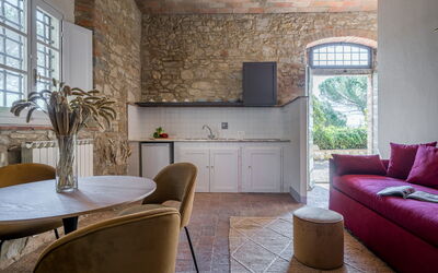 Feriebolig:&nbsp;Relais Badia a Passignano - Appartamento Sauvignon