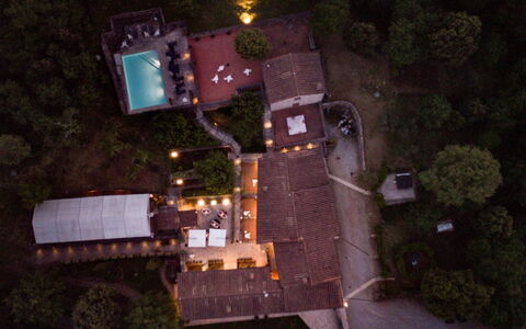 Relais la Costa: Nat, Udvej, Svømmepøl, Midnat, Eco Hotel, Landskab Belysning, Aften, Ferieby, Sikkerhedsbelysning