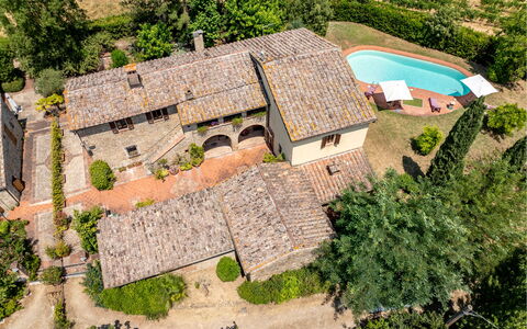 Casa La Cedrina, Pool, Lornano: Hus, Arkitektur, Hjem, Stuehus, Estate, Sommerhus, Hacienda, Villa, Have, Mansion