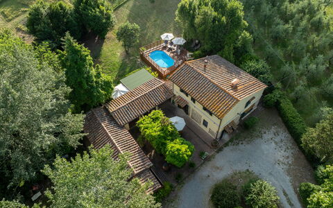 Podere la Botte, Pool, Lari: Boligområde, Hus, Svømmepøl, Menneskelig Bosættelse, Estate, Udvej, Eco Hotel, Sommerhus, Villa, Hacienda