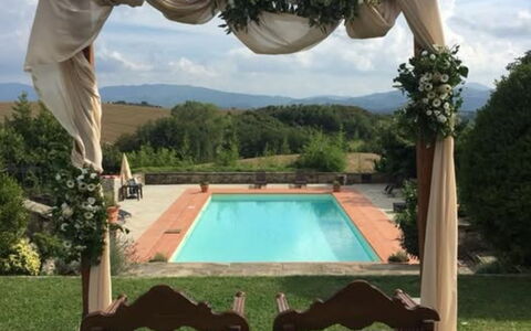 Villa Medicea Lo Sprocco: Begivenhed, Blomsterkrukke, Have, Ceremoni, Backyard, Skygge, Gård, Stueplante