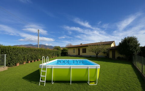 Villa Lory: Svømmepøl, Kompositmateriale, Fritid, Skygge, Backyard, Have, Lawn, Gård, Udvej, Kunstgræs