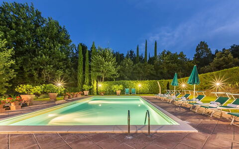 Villa Panorama: Svømmepøl, Udvej, Have, Eco Hotel, Landscaping, Udendørs Møbler, Gårdsplads, Hacienda, Hotel, Botanisk Have