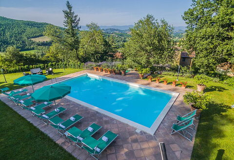 Villa Panorama: Svømmepøl, Udvej, Eco Hotel, Udendørs Møbler, Fritid, Have, Landscaping, Ferieby, Liggestol, Hacienda