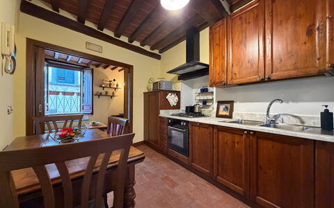 Terrazzino Margherita: Countertop, Køkken, Møbel, Træ, Indretning, Cabinetry, Gulvbelægning, Loft, Større Bandage, Køkken Apparat