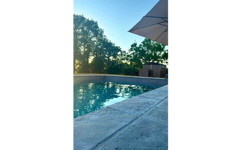 Gli Ulivi: Blå, Svømmepøl, Kompositmateriale, Skygge, Paraply, Udendørs Møbler, Skygge, Water Feature