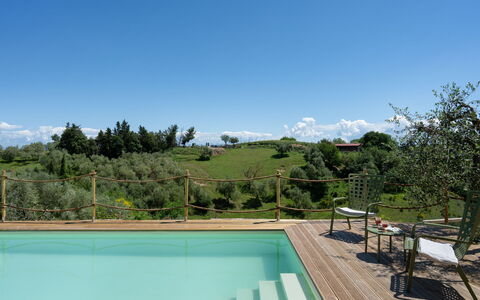 Villa i Fiori: Svømmepøl, Eco Hotel, Udvej, Skygge, Landscaping, Udendørs Møbler, Altan, Backyard, Villa, Hacienda