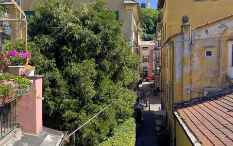 Casa Nanai - Levanto: Kvarter, Stad, Boligområde, Gade, Lejlighed, Gyde, Altan, Forstad, Stueplante