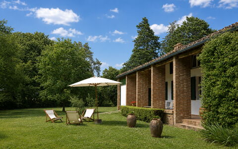 Casa Mancini, Holiday Villa, San Galgano: Græs, Busk, Hjem, Hus, Have, Lawn, Sommerhus, Land Lot, Estate, Stuehus