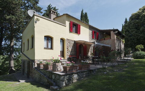 Frantusa 6+2: Have, Hacienda, Sommerhus, Estate, Backyard, Gård, Landscaping, Stuehus, Stol, Villa