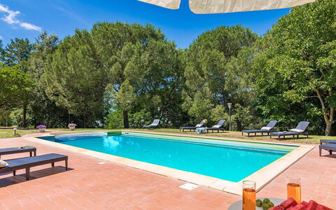 Poggio Medei 10: Blå, Svømmepøl, Have, Udvej, Skygge, Estate, Hacienda, Landscaping, Eco Hotel, Villa