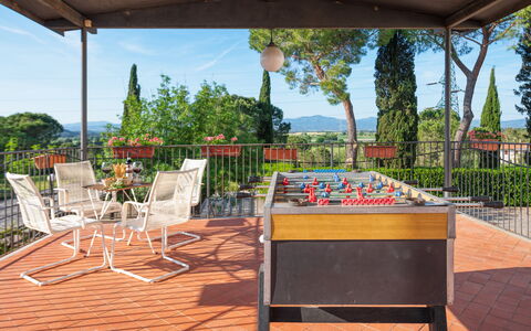 Villa Croci 12: Møbel, Bord, Udendørs Møbler, Udendørs Bord, Udvej, Eco Hotel, Have, Skygge, Stol, Gårdhave