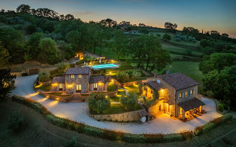 Il Casale di Manuele 12: Estate, Sommerhus, Hjem, Landdistrikt, Have, Landscaping, Stuehus, Mansion, Landsby, Villa