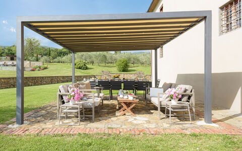 Ca Maggiore 10+2: Udendørs Møbler, Udendørs Struktur, Gårdhave, Udendørs Bord, Have, Pergola, Skygge, Gård, Design, Gazebo