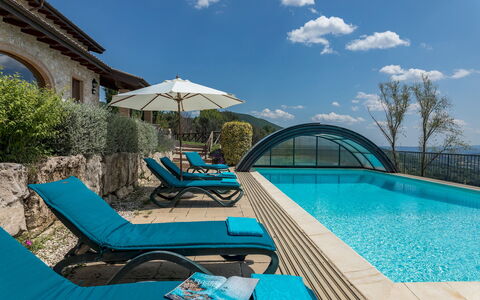 Il Casale del Nonno 8+2: Svømmepøl, Udvej, Udendørs Møbler, Hotel, Eco Hotel, Villa, Ferieby, Stueplante, Thermae