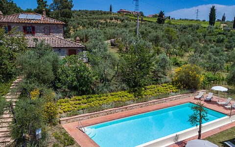 Villa Santa Maria 14: Svømmepøl, Hacienda, Have, Estate, Villa, Eco Hotel, Udvej, Stuehus