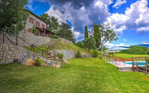 La Casa di Elsa 6: Landskab, Have, Estate, Stuehus, Landscaping, Lawn, Gård, Villa, Eco Hotel, Svømmepøl