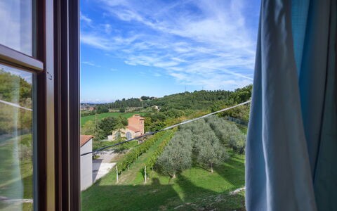 La Vecchia Pieve 8: Morgen, Sollys, Altan