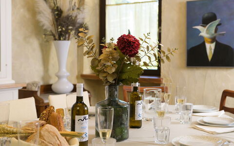 La Dama del Bosco 8+3: Møbel, Bord, Bordservice, Indretning, Drinkware, Billedramme, Belysning, Spisestue, Serveware, Glas