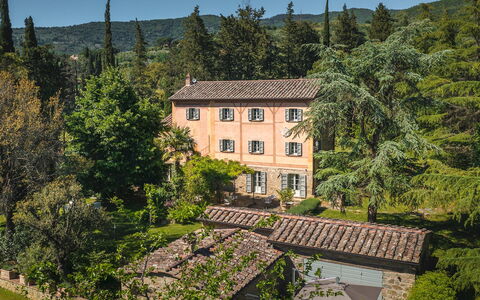 Villa Metelliano 10: Træ, Bygning, Vindue, Hus, Busk, Hjem, Tag, Landdistrikt, Estate, Sommerhus