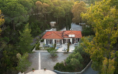 Villa Laconella 8+4: Træ, Hus, Landskab, Boligområde, Hjem, Busk, Landdistrikt, Tag, Sommerhus, Estate