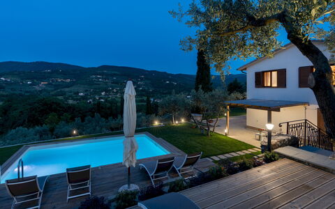Terrazza sulla Valle 4+2: Svømmepøl, Boligområde, Udvej, Hjem, Eco Hotel, Estate, Udendørs Møbler, Villa, Altan, Hacienda