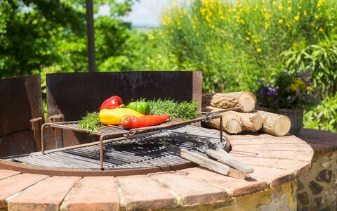 Podere Santa Croce 10: Grill, Mad, Tilberedning