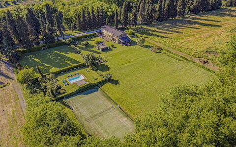 La Mandolata 12: Fugleperspektiv, Luftfotografering, Landskab, Almindeligt, Land Lot, Plantation, Landdistrikt, Estate, Mark, Landscaping