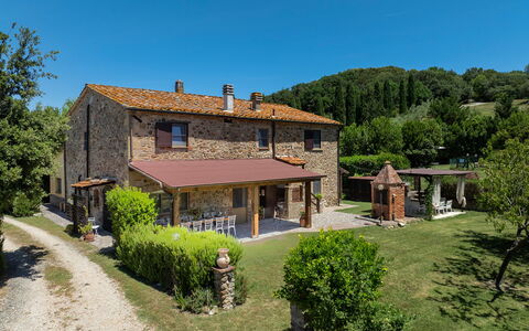 Il Pratone 12: Sommerhus, Stuehus, Estate, Gård, Backyard, Markise, Garden Bygninger, Villa, Veranda