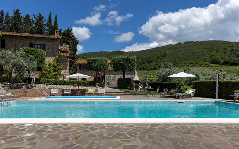 Villa Loredana 12: Hacienda, Udvej, Eco Hotel, Svømmepøl, Ferieby