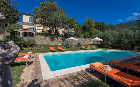Casa Pippin 8: Svømmepøl, Udvej, Eco Hotel, Estate, Hacienda, Bjergkæde, Fritid, Have, Backyard, Villa