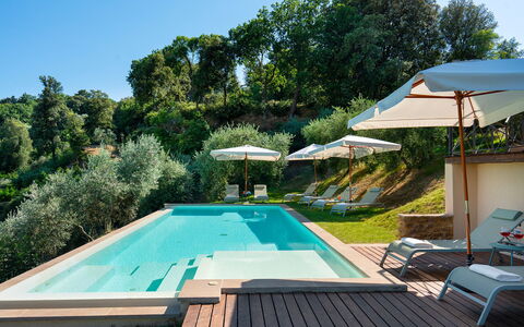 Villa Francesca 10: Svømmepøl, Udvej, Eco Hotel, Estate, Thermae, Have, Hacienda, Villa, Stuehus, Liggestol