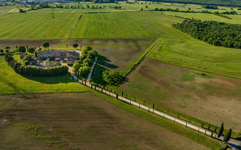 Villa le Beringhe 30: Almindeligt, Græs-, Landskab, Mark, Fugleperspektiv, Land Lot, Luftfotografering, Landdistrikt, Plantation, Pasture