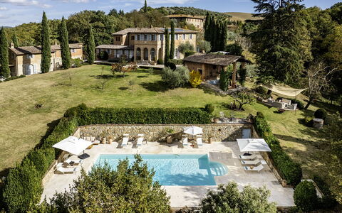Podere Vernine di Sotto 14: Estate, Busk, Hjem, Have, Stuehus, Landscaping, Mansion, Villa, Hacienda, Sommerhus