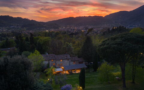 Villa delle Silerchie 10: Natur, Landskab, Aften, Skumring, Nat, Eco Hotel, Bjerglandsby, Landskab Belysning, Solopgang