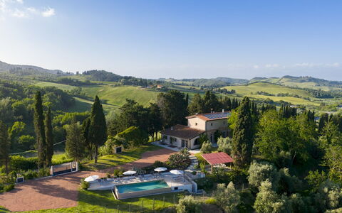 Il Poggione 10: Estate, Svømmepøl, Mad, Villa, Udvej, Hacienda, Stuehus, Eco Hotel